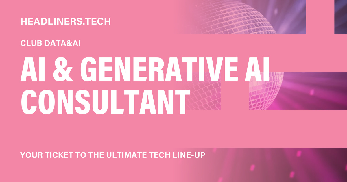 image AI & Generative AI Consultant